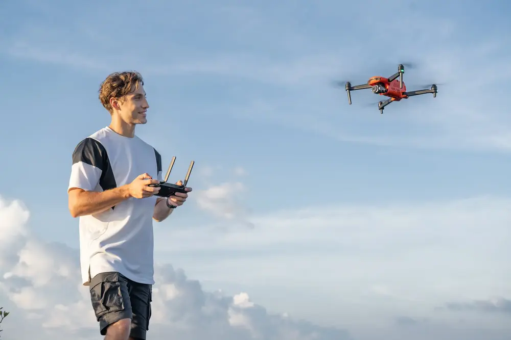 Первый полет на FPV-дроне